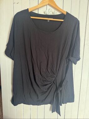 Jessica London T-Shirt Black Size 22/24